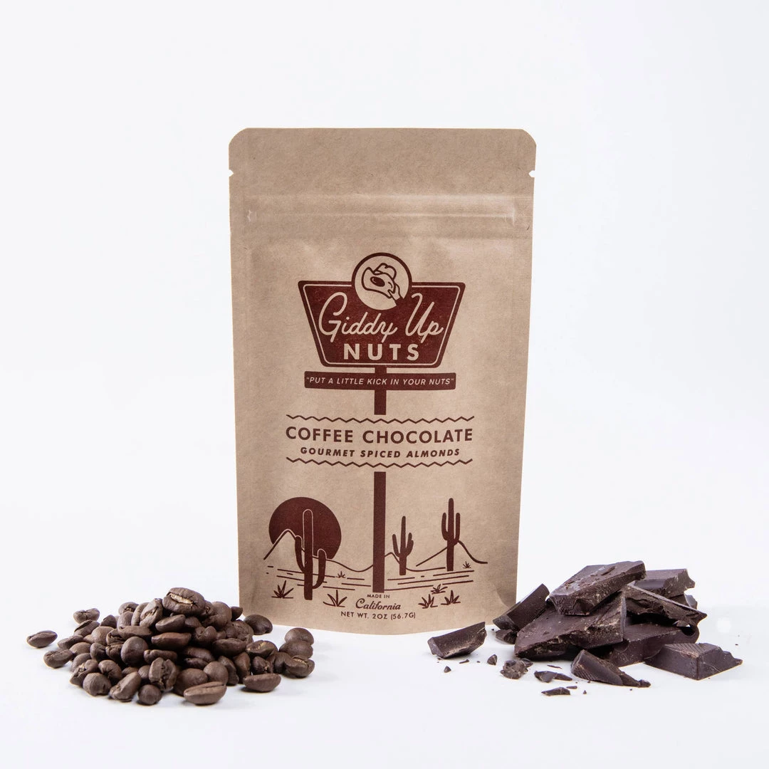 Giddy Up Nuts All Apparel 2 Oz Coffee Chocolate 1 Giddy Up Nuts All Apparel 2 Oz Coffee Chocolate