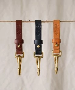 Iron & Resin X Brigg Leather Supply Brigg X INR - Anchor Key Clip All Apparel