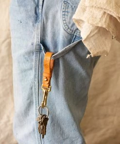 Iron & Resin X Brigg Leather Supply Brigg X INR - Anchor Key Clip All Apparel