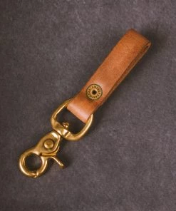 Iron & Resin Anchor Piston Belt Loop Keychain