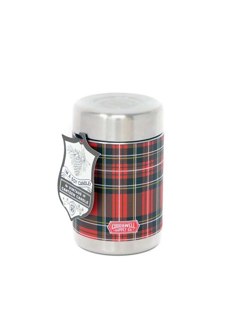 Good & Well Supply Co. Around The Fire Vintage Canteen Candle 1 Good & Well Supply Co. Around The Fire Vintage Canteen Candle