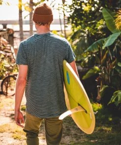 Iron & Resin True Blue Indigo Stripe Tee 11 Iron & Resin True Blue Indigo Stripe Tee