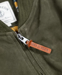 Iron & Resin All Apparel Goat Suede Bomber Jacket 15 Iron & Resin All Apparel Goat Suede Bomber Jacket