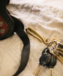 Smoky Sumi Brass Key Hook