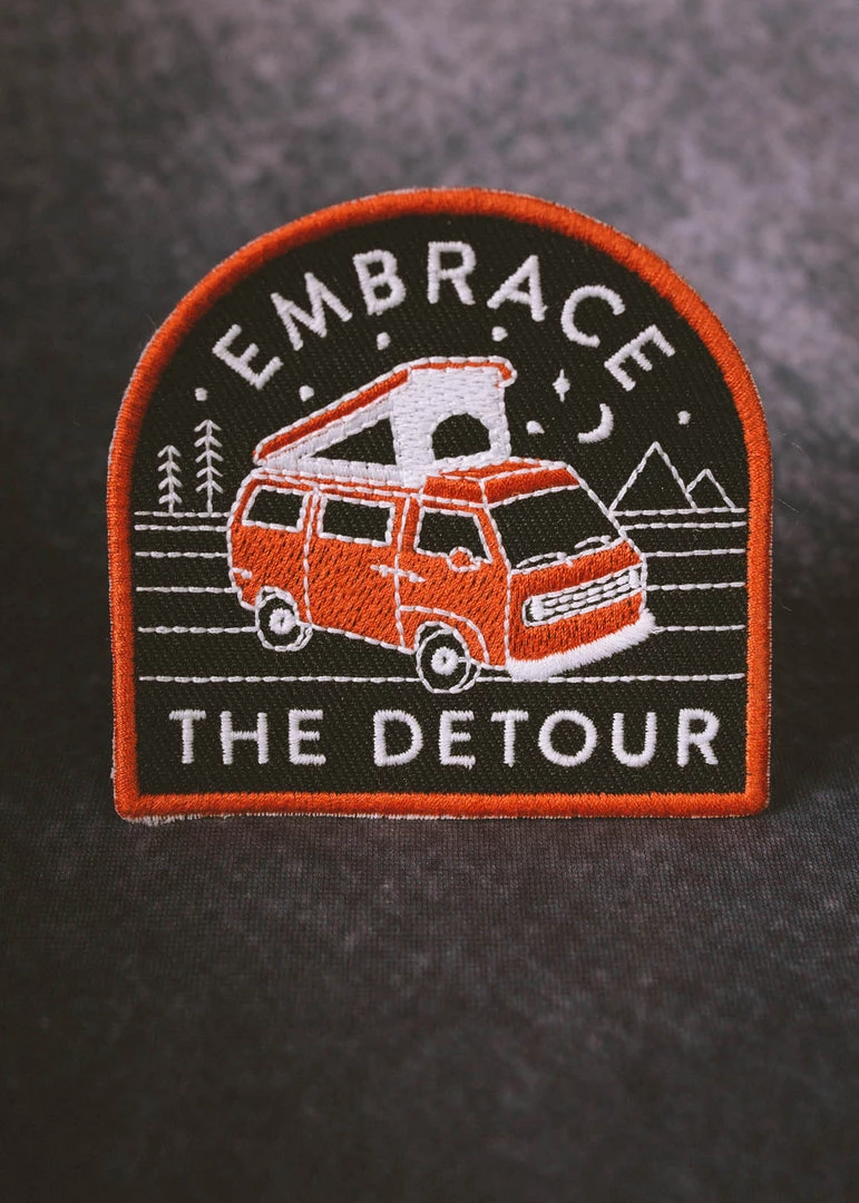 Iron & Resin Embrace The Detour Patch All Apparel 1 Iron & Resin Embrace The Detour Patch All Apparel