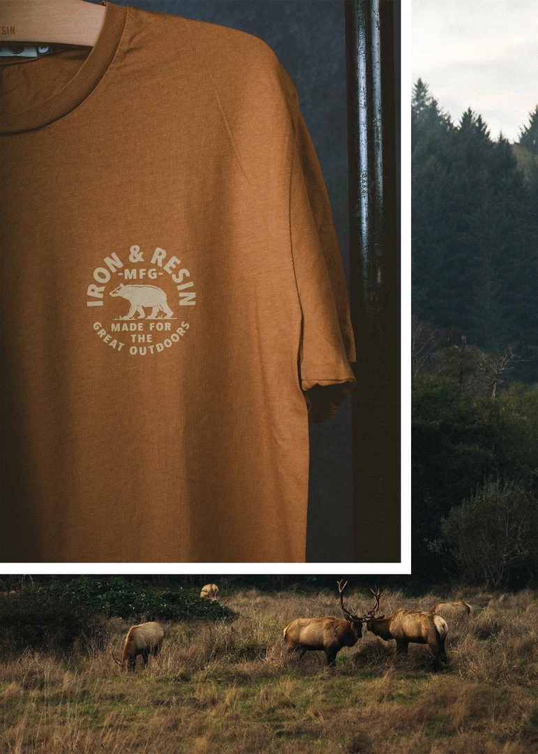 Iron & Resin All Apparel Great Outdoors Tee 1 Iron & Resin All Apparel Great Outdoors Tee