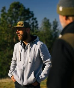 Iron & Resin Boundary Zip Hoodie