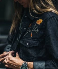 Iron & Resin Field Shirt Indigo All Apparel