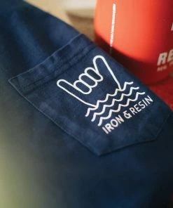 Iron & Resin Shaka Pocket Tee
