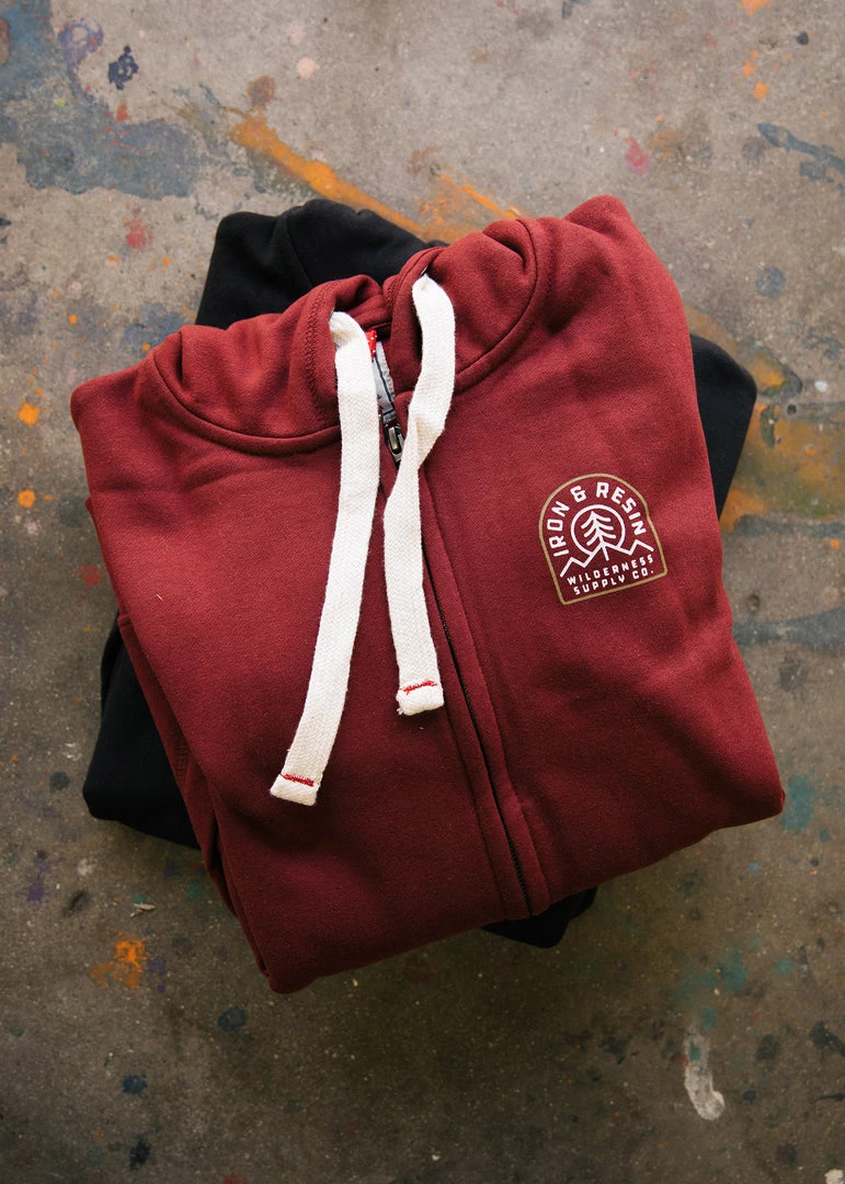 Iron & Resin All Apparel Woodland Zip Hoodie Fleece 1 Iron & Resin All Apparel Woodland Zip Hoodie Fleece