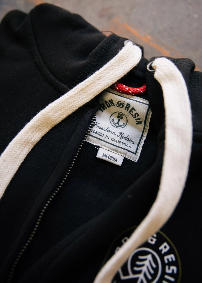 Iron & Resin All Apparel Woodland Zip Hoodie Fleece 5 Iron & Resin All Apparel Woodland Zip Hoodie Fleece