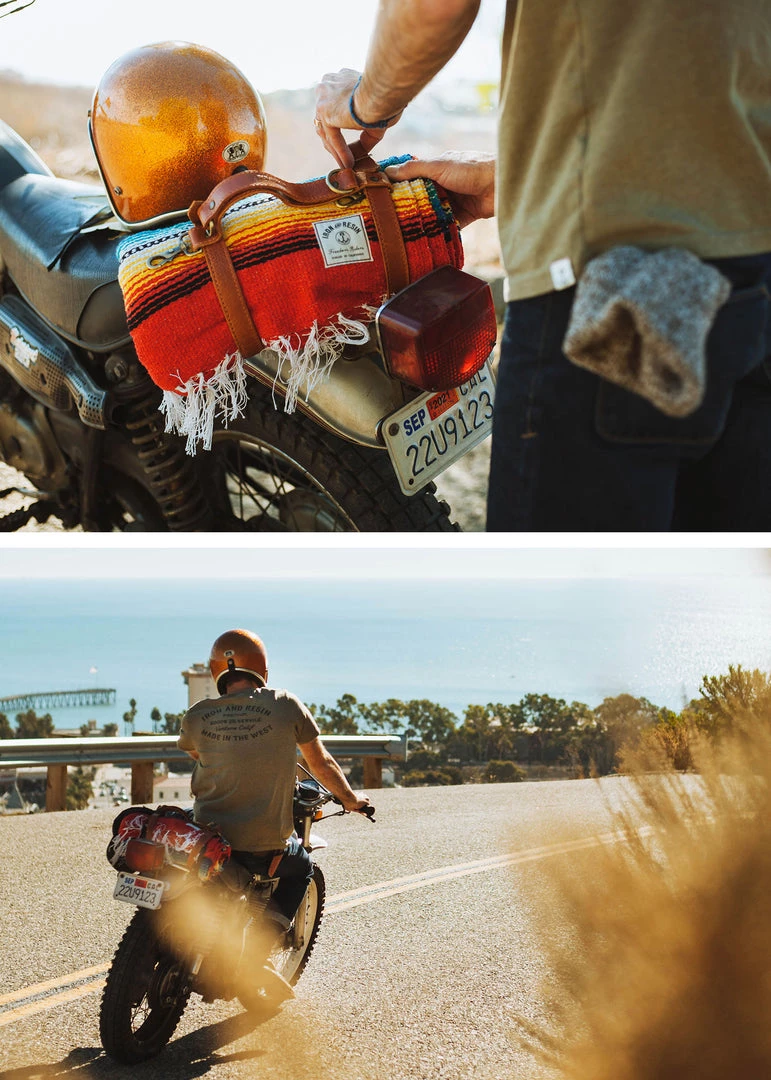 Iron & Resin All Apparel Leather Blanket Roll 7 Iron & Resin All Apparel Leather Blanket Roll