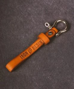 Iron & Resin All Apparel Leather Key Fob