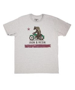 Iron & Resin Moto Bear Tee