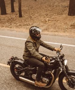 Iron & Resin Waxed Nautilus Jacket