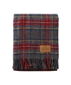 Pendleton Woolen Mills Pendleton Charcoal Stewart Carry Along Motor Robe Blanket All Apparel