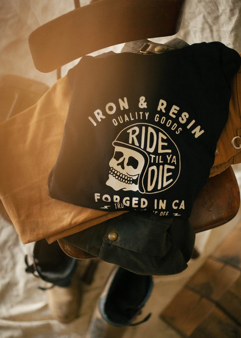 Iron & Resin Skull Ride Tee All Apparel 1 Iron & Resin Skull Ride Tee All Apparel