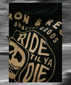 Iron & Resin Skull Ride Tee All Apparel