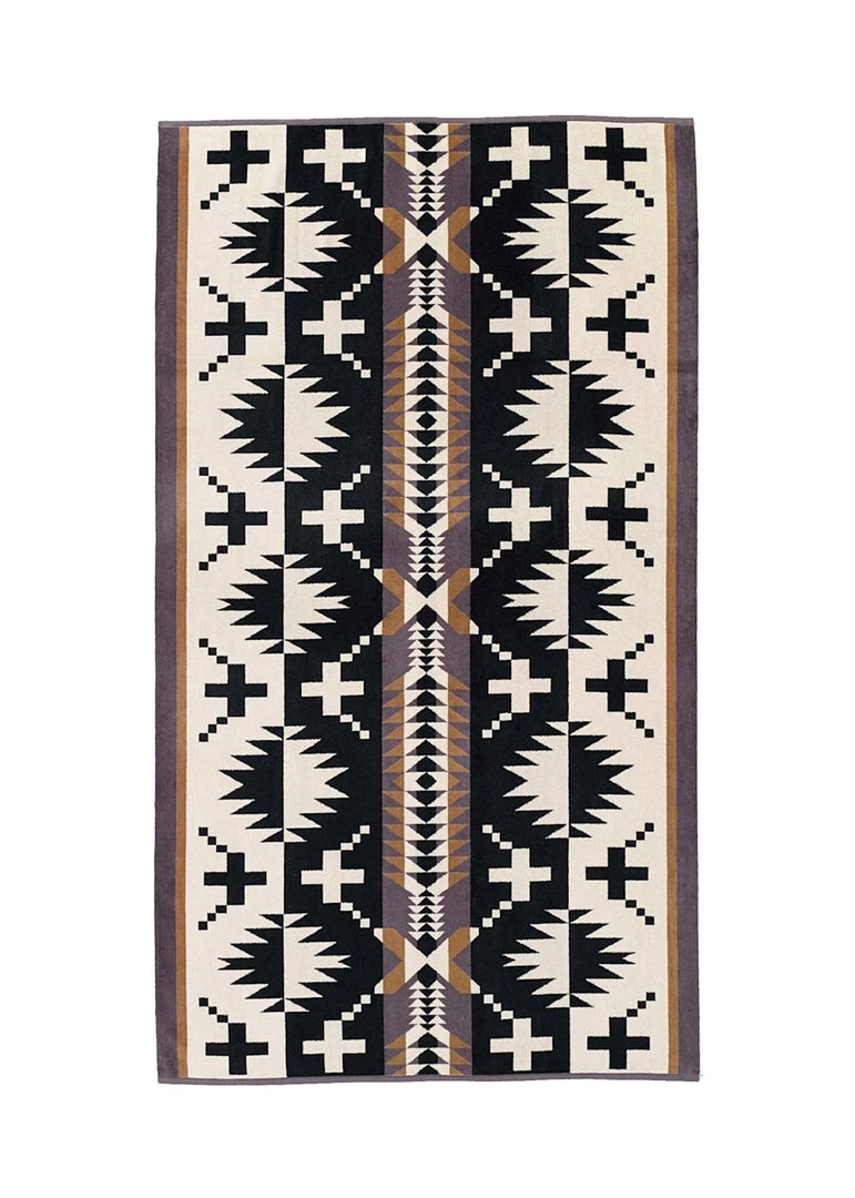 All Apparel Pendleton Woolen Mills Oversized Jacquard Spa Towel 1 All Apparel Pendleton Woolen Mills Oversized Jacquard Spa Towel