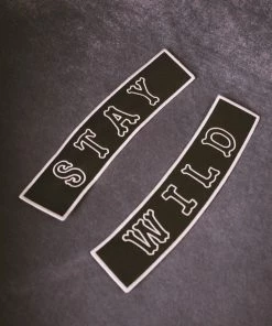 Iron & Resin All Apparel Stay Wild Rocker Patch