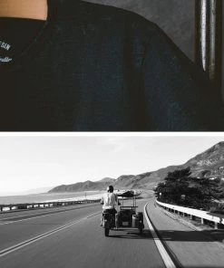 Iron & Resin True Blue Indigo Solid Tee