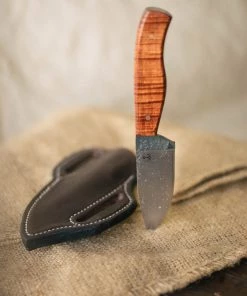 Iron & Resin X Wesley Custom Knives Wyoming Hunter Right Hand Draw