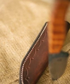 Iron & Resin X Wesley Custom Knives The Wyoming Hunter