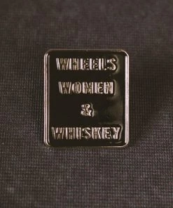 Iron & Resin Three Ws Enamel Pin