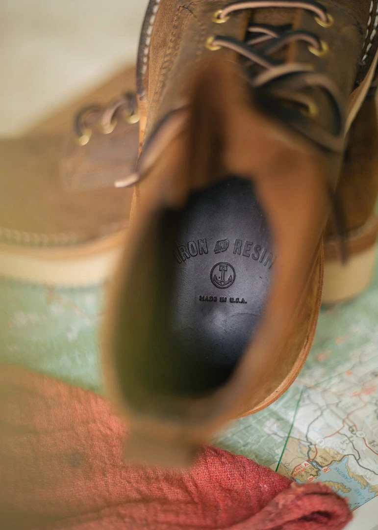 Iron & Resin X White's Boots White's Boots X InR Distressed Rough Out Rambler Boot All Apparel 11 Iron & Resin X White's Boots White's Boots X InR Distressed Rough Out Rambler Boot All Apparel